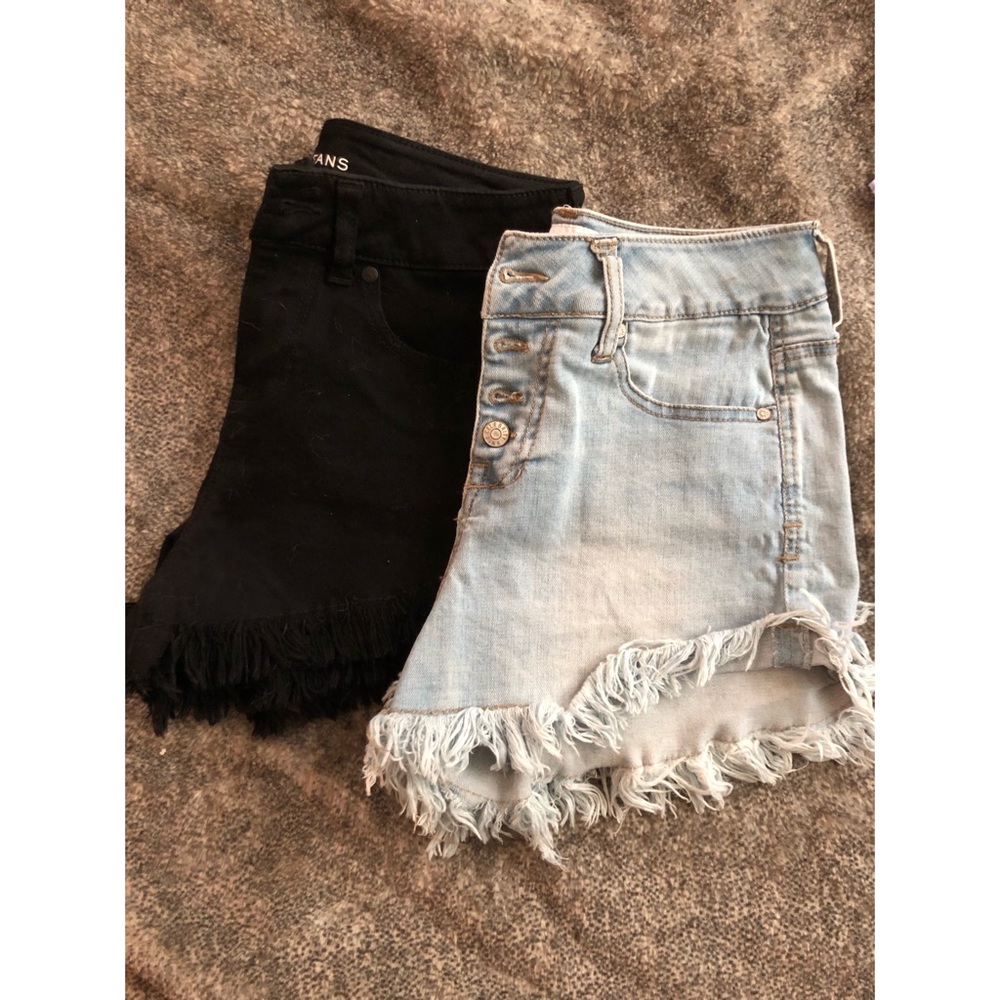 2 pairs of CP Jean shorts